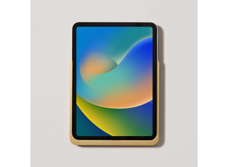 Dame Wall Home 2.0 for iPad Air 4/5 10.9" / Air 11" / Pro 11" Gold Anodized