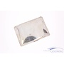 Smooth vintage silver cigarette case 1947
