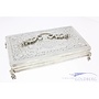 Antique silver spoon box Dutch 1854