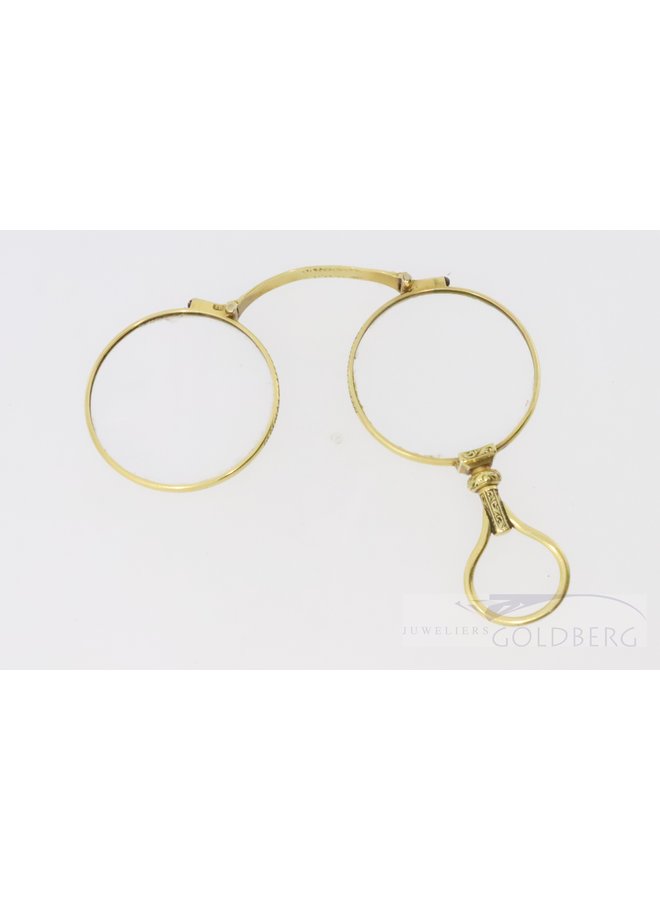 Antique gold 18k glasses from London after 1798