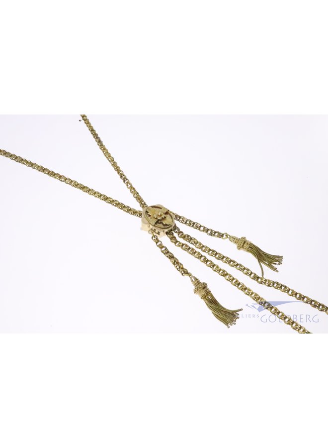 Brabant antique slider chain 14k