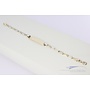 luxe kinder naamarmband bi-colour 14k goud