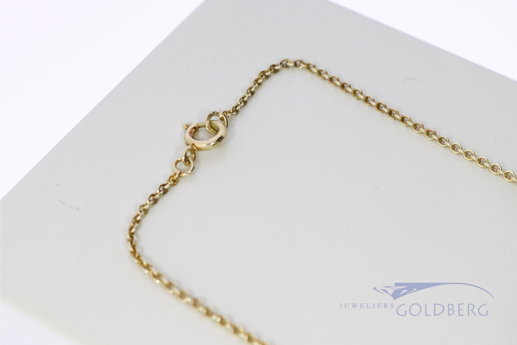 Marco Bicego Siviglia necklace in yellow gold and diamonds 0.60 ct - 42cm -  ref: CB1838-E-B