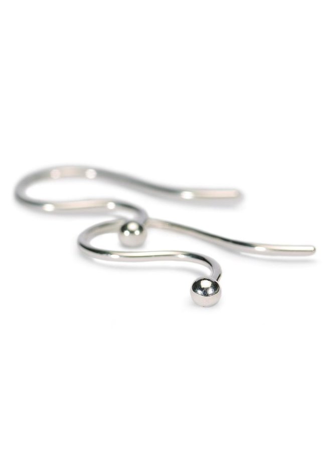 Trollbeads earrings silver Earring hook