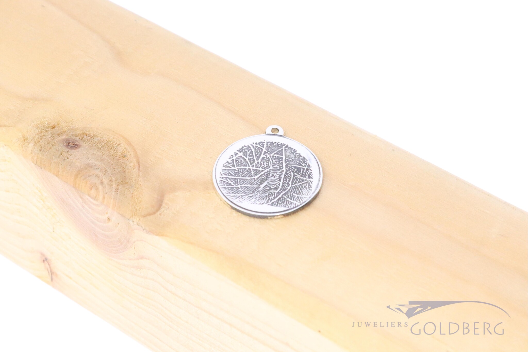 memorial jewelery fingerprint pendant custom Goldberg Jewelers Eindhoven