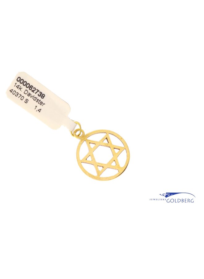 14k Vintage Charm Star of David