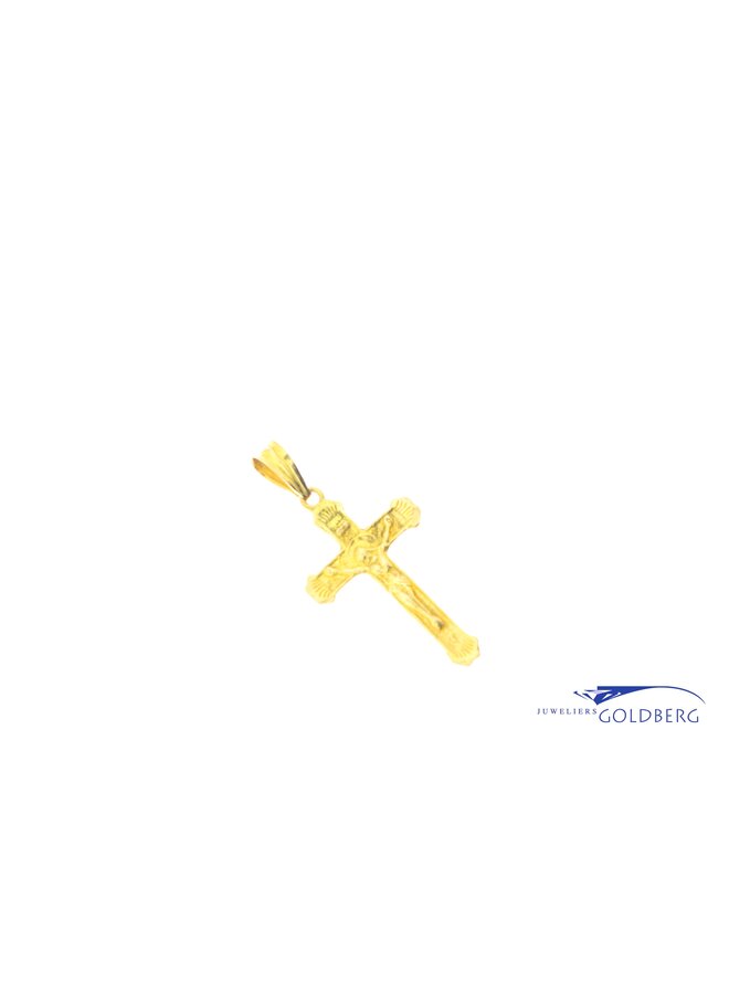 18 kt corpus cross gold