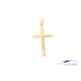 14k Kruis met corpus goud