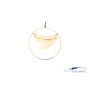 18k shark tooth pendant gold