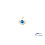 14k Zirkonia oog hanger