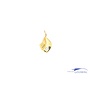 14k Zirkonia hanger goud