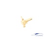 14k gouden hanger Pistool