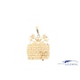 14k gouden hanger klaagmuur