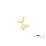 14k gold dancer pendant
