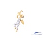 14k goud hanger Zirkonia engel