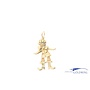 14k Clown hanger goud