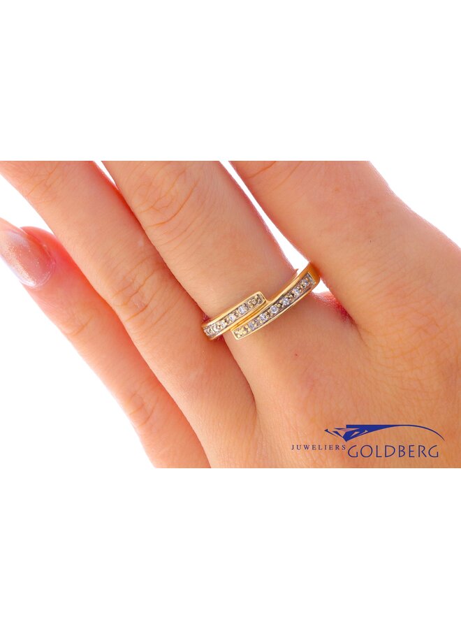 14k gold Alliance vintage ring diamond