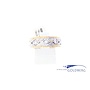 18k gold vintage ring with diamonds (approx. 0.22ct)