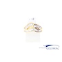18k gouden vintage ring met baguette diamanten (ca. 0.64ct)