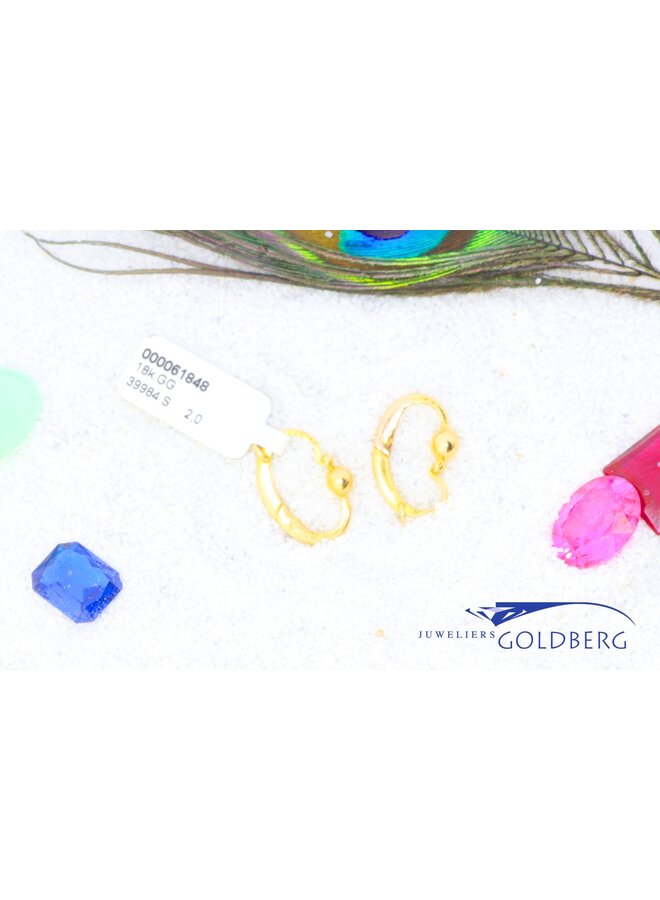 18k gold Vintage earrings
