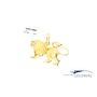 14k gouden vintage leeuw hanger