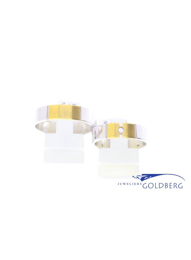 14k gold Wedding ring set