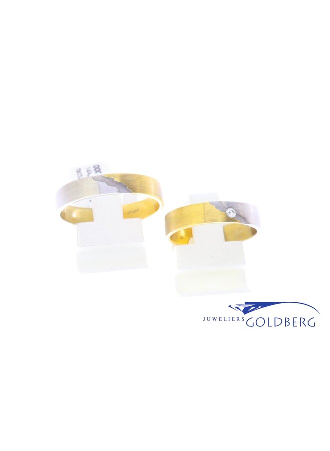 14k Wedding Ring Set