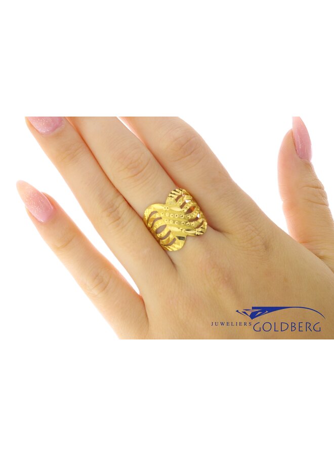 22k gold vintage ring