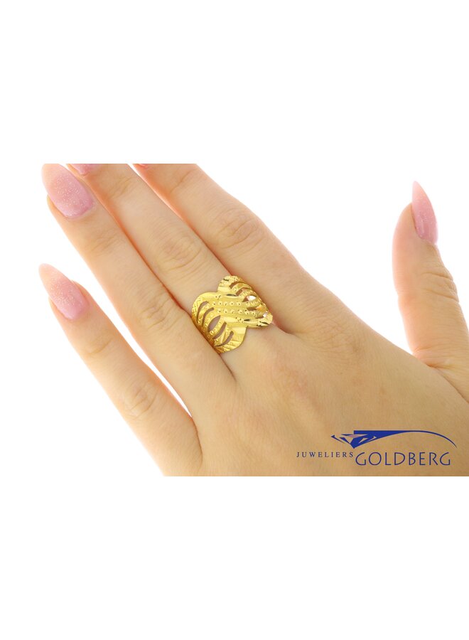 22k gouden vintage ring