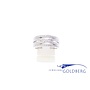 18k witgouden ring met ca. 0.50ct briljant geslepen diamant