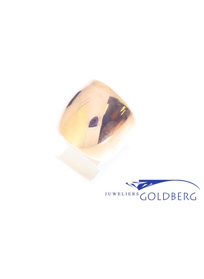 Rose gouden design ring Monzario