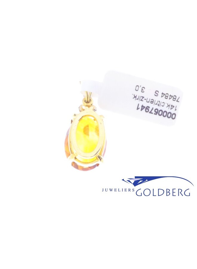 Beautiful citrine pendant