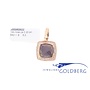 14k rose/goud vintage hanger 0.20 briljant