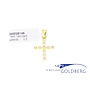 18 kt cross gold 10 brilliants