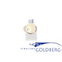 14k gouden ring met zirkonia's