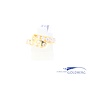 14k gold vintage ring with zirconia