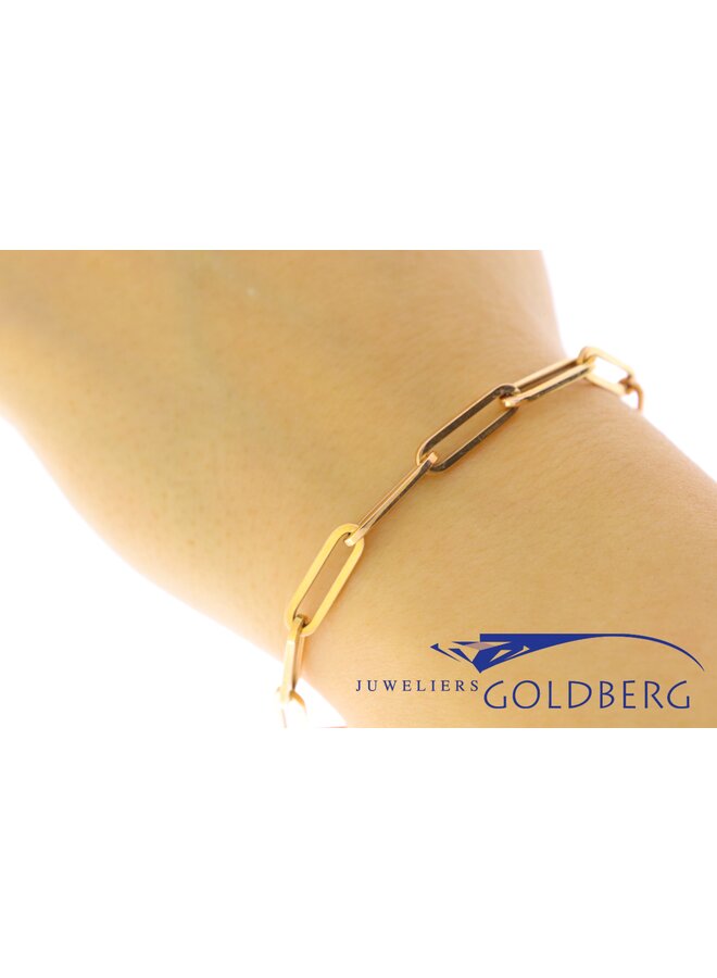 14k rose gouden close forever armband