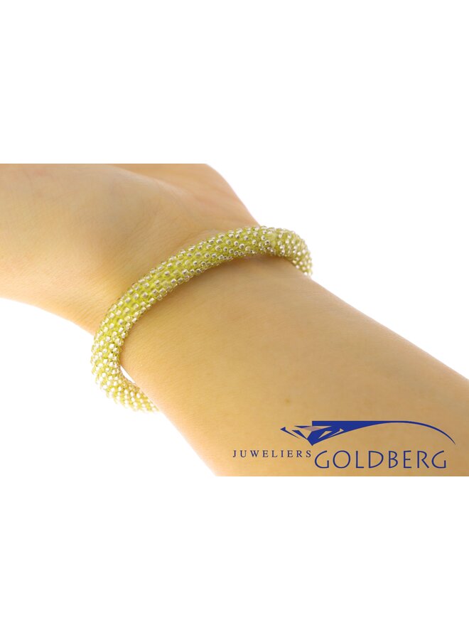 Loffs Nepal Bracelet yellow silver