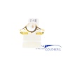 14k gouden vintage ring met cultivé parel