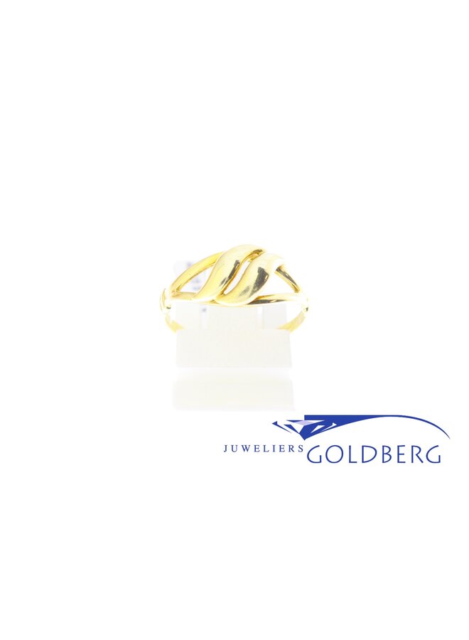 14k gouden vintage fantasiering