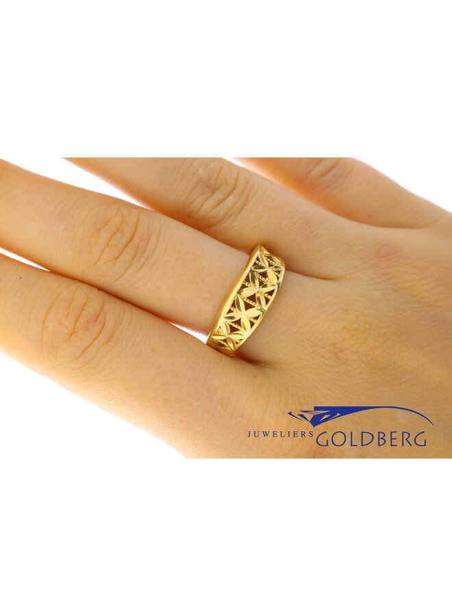18k gold Lorenzo Ungari ring