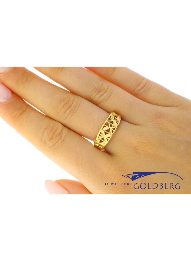 18k gold Lorenzo Ungari ring