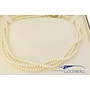 vintage parel collier met 14k gouden sluiting (ca. 40 cm)