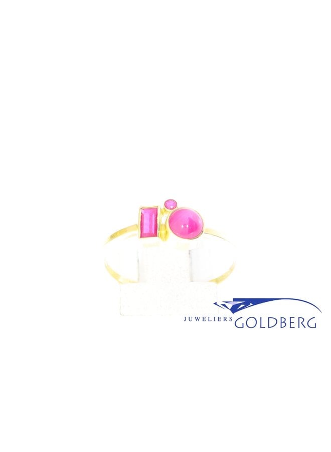 14k gold (star)ruby ring (own studio)