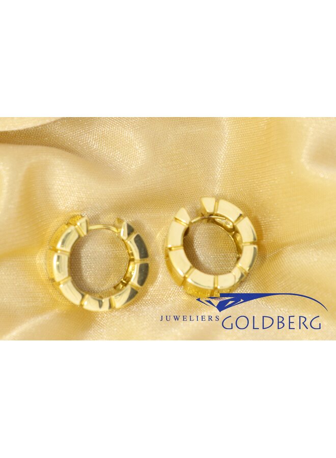 14k gouden creolen