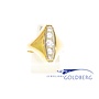 14k gold vintage ring with zirconia