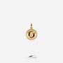 18k gold vintage fish pendant