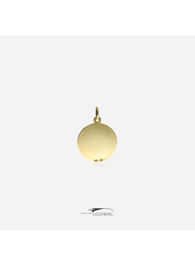 14k gouden vintage weegschaal