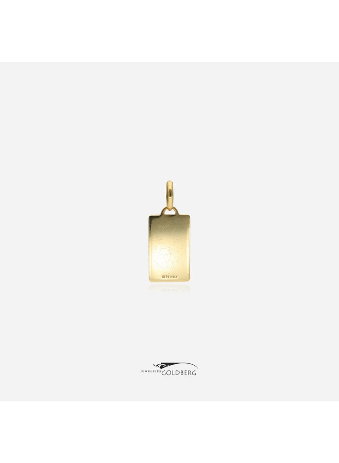 14k gouden vintage schorpioen hanger