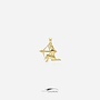 18k gouden vintage hanger met boogschutter